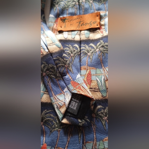 Designer and Vintage Tie Collection. SIX FOR ONE BUNDLE. Black Tones. - Picture 7 of 11